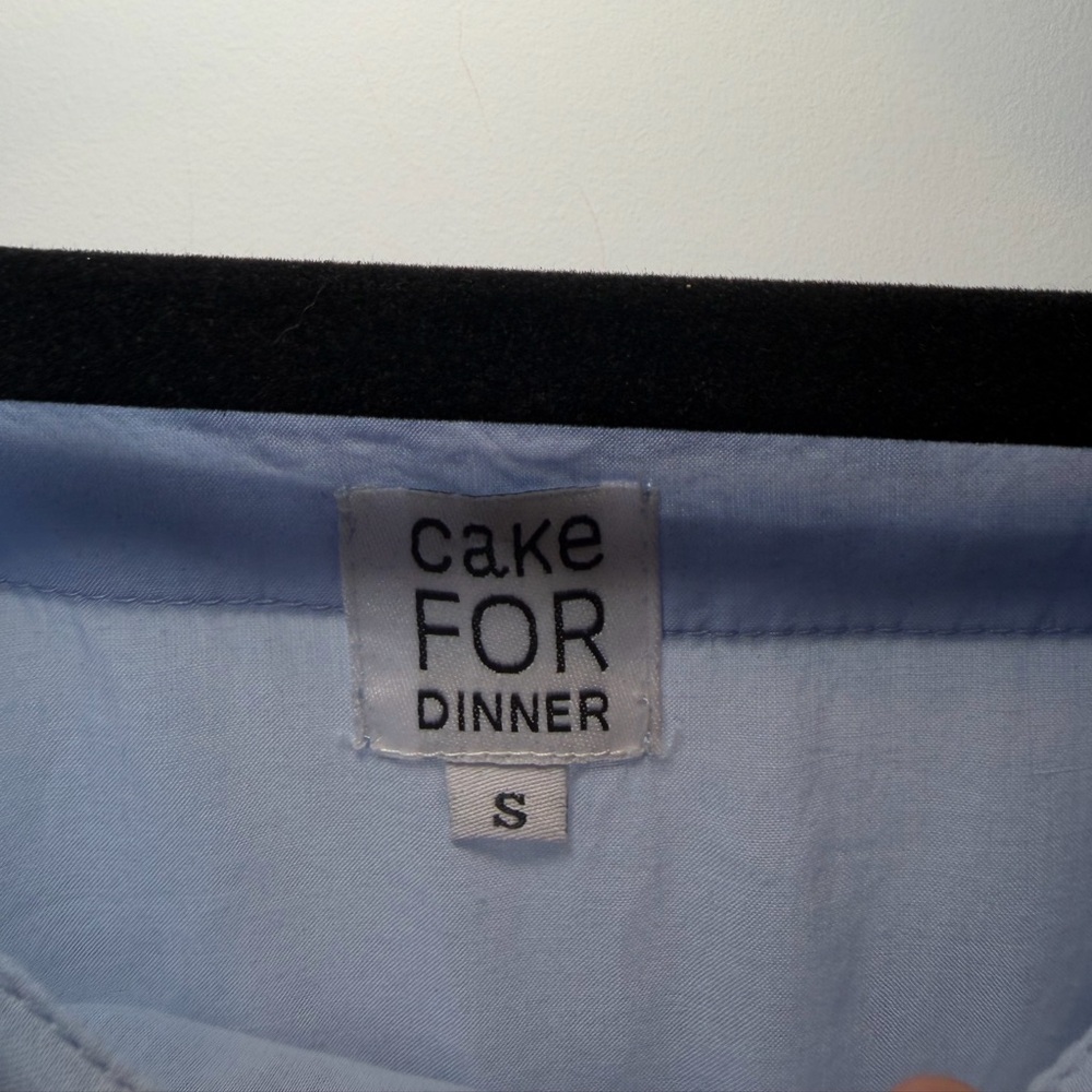 Cake for Dinner Light Blue Ruffled Mini Dress - Picture 2 of 6